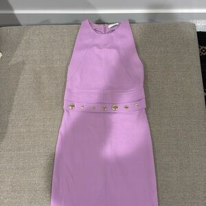 VERSACE lilac midi dress dress size 0